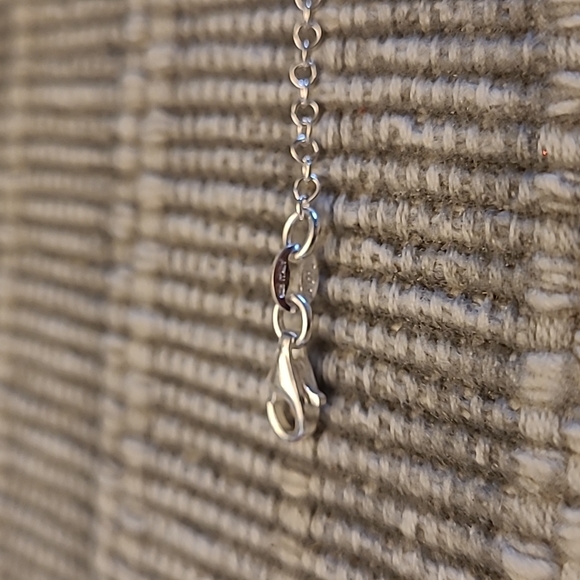 New Italian Silver Choker Necklace - Picture 7 of 7